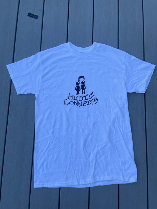 Music Connects T-shirt ( white )